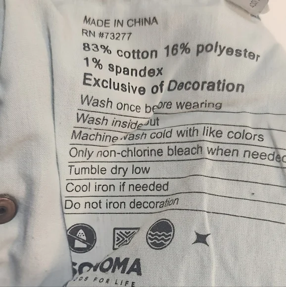 Sonoma Size 16 Skinny Jeans Floral Embroidery Cottagecore Y2K Soft Power - Picture 9 of 10